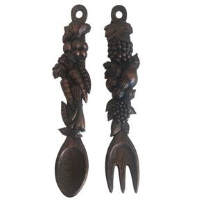 Vintage Fork and Spoon Wall decor by Dart Industries.